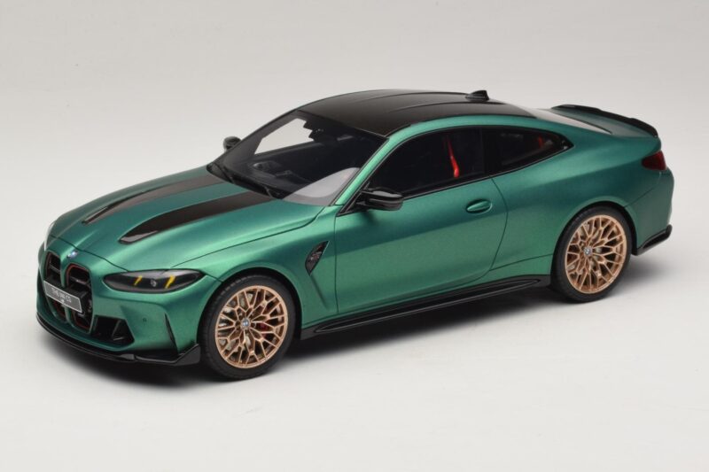 BMW M4 CS G82 Frozen Isle of Man Green GT Spirit 1:18 GT994 Smola