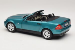 Mercedes SLK R170 Vivianite Green Norev 1:18 183021 Kovina – slika 9 od 10