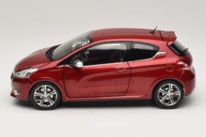Peugeot 208 GTI Rubis Red Norev 1:18 184700 Kovina – slika 4 od 8
