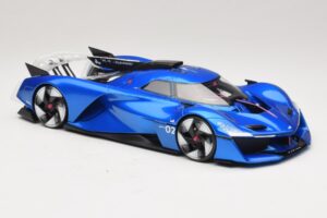 Alpine Alpenglow Hy6 Specular Blue Otto 1:18 OT1213 Smola – slika 4 od 6