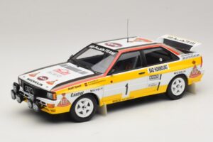 Audi Quattro #1 W. Rohrl / C. Geistdorfer Rally Monte Carlo Winner 1984 Minichamps 1:18 A5-5894 Kovina