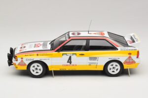 Audi Quattro A2 #4 W. Rohrl / C. Geistdorfer Rally Portugal 1984 Minichamps 1:18 153841104 Kovina – slika 3 od 6
