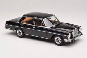 Mercedes 280 SE W108 Črn Norev 1:18 183360 Kovina – slika 6 od 8