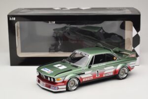 BMW 3.0 CSL #1 U. Grano BMW Italia ETCC Zandvoort 1979 Minichamps 1:18 155792501 Kovina – slika 6 od 6