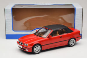 BMW 3 Series E36 Kabriolet Rdeč MCG 1:18 MCG18317 Kovina – slika 7 od 7