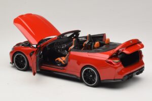 BMW M4 G83 Kabriolet Red Metallic Minichamps 1:18 110021030 Kovina – slika 5 od 8