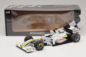 Brawn GP BGP001 #22 J. Button Singapore GP 2009 Minichamps 1:18 180090222 Smola – slika 7 od 7