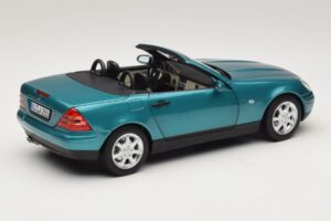 Mercedes SLK R170 Vivianite Green Norev 1:18 183021 Kovina – slika 4 od 10