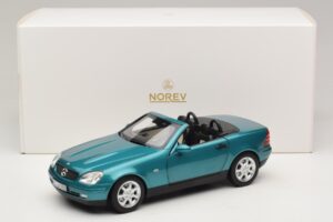Mercedes SLK R170 Vivianite Green Norev 1:18 183021 Kovina – slika 10 od 10