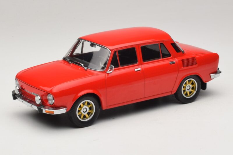 Skoda 100 Rdeč Zlata Platišča MCG 1:18 MCG18784 Kovina