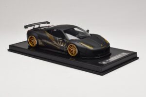 Ferrari 458 LB Works Matt Black BBA 1:18 REMC037 Smola – slika 4 od 7