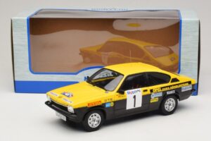 Opel Kadett C GT/E #1 W. Rohrl / H. Menne Westfalen Lippe Rally 1977 MCG 1:18 MCG18651R Kovina – slika 6 od 6