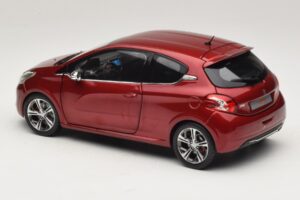 Peugeot 208 GTI Rubis Red Norev 1:18 184700 Kovina – slika 7 od 8