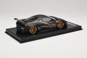 Ferrari 458 LB Works Matt Black BBA 1:18 REMC037 Smola – slika 3 od 7
