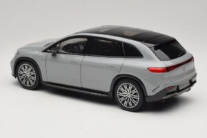 Mercedes EQS SUV X296 Manufaktur Alpine Grey NZG 1:18 B66960591 Kovina – slika 7 od 8