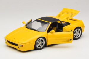 Ferrari F355 Spider Rumen s Črno Streho UT Models 1:18 180074030-P4 Kovina – slika 2 od 8