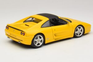 Ferrari F355 Spider Rumen s Črno Streho UT Models 1:18 180074030-P4 Kovina – slika 3 od 8