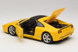 Ferrari F355 Spider Rumen s Črno Streho UT Models 1:18 180074030-P4 Kovina – slika 5 od 8