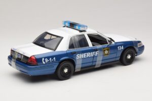 Ford Crown Victoria Police Interceptor The Walking Dead Greenlight 1:18 12957 Kovina – slika 2 od 6