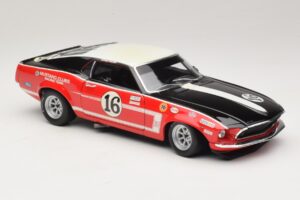 Ford Mustang Boss 302 #16 Bud Moore Engineering G. Follmer Trans-Am 1969 OEM 1:18 FORD006 Kovina – slika 6 od 8