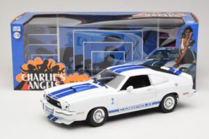 Ford Mustang II Cobra II Charlie's Angels Movie Greenlight 1:18 12880 Kovina – slika 8 od 8