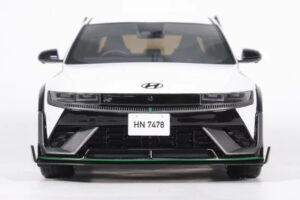 Hyundai Ioniq 5 N DK Edition Atlas White Matt Otto 1:18 OT1227 Smola – slika 4 od 5