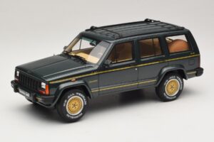 Jeep Cherokee XJ Limited Dark Hunter Green Otto 1:18 OT1340 Smola