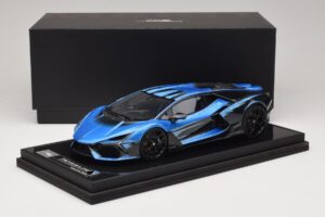Lamborghini Revuelto Blue Black IVY Merit 1:18 REMC040 Smola – slika 7 od 7
