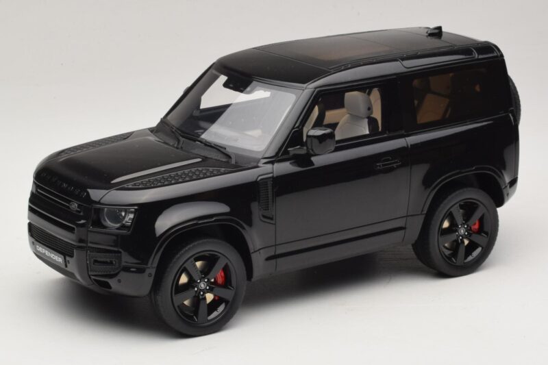 Land Rover Defender 90 L663 P400 X-Dynamic HSE Santorini Black GT Spirit 1:18 GT992 Smola