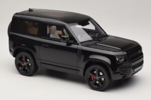 Land Rover Defender 90 L663 P400 X-Dynamic HSE Santorini Black GT Spirit 1:18 GT992 Smola – slika 4 od 6