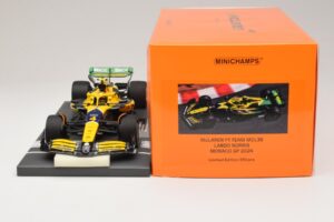 McLaren MCL38 #4 L. Norris Monaco GP Winner 2024 Minichamps 1:18 537242604 Smola – slika 6 od 7