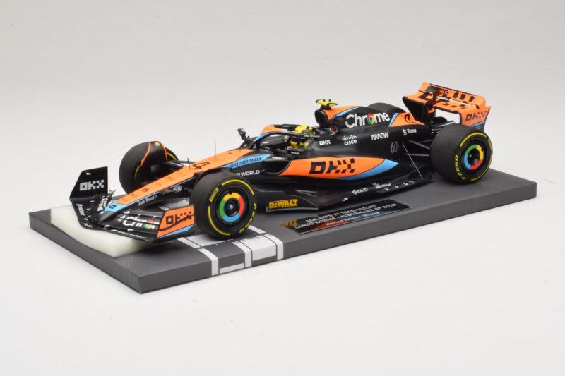 McLaren MCL60 #4 L. Norris Australian GP 2023 Minichamps 1:18 537232104 Smola