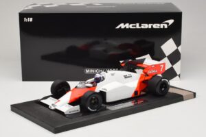 McLaren MP4/2 TAG #7 A. Prost Portuguese GP Winner 1984 Minichamps 1:18 537841807 Smola – slika 7 od 7