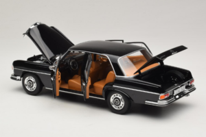 Mercedes 280 SE W108 Črn Norev 1:18 183360 Kovina – slika 5 od 8