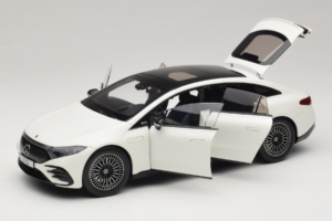 Mercedes EQS V297 Manufaktur Opalite White NZG 1:18 B66961049 Kovina – slika 2 od 8