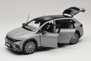 Mercedes EQS SUV X296 Manufaktur Alpine Grey NZG 1:18 B66960591 Kovina – slika 2 od 8