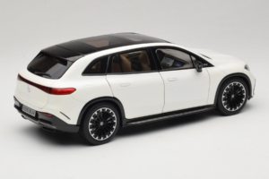 Mercedes EQS SUV X296 Manufaktur Diamond White NZG 1:18 B66960590 Kovina – slika 3 od 8