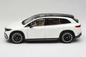 Mercedes EQS SUV X296 Manufaktur Diamond White NZG 1:18 B66960590 Kovina – slika 4 od 8