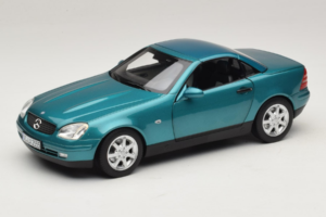 Mercedes SLK R170 Vivianite Green Norev 1:18 183021 Kovina – slika 3 od 10