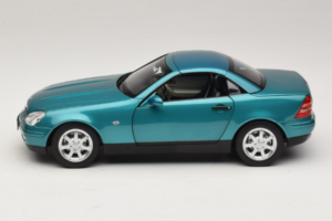 Mercedes SLK R170 Vivianite Green Norev 1:18 183021 Kovina – slika 5 od 10