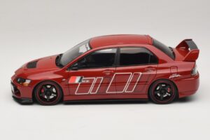 Mitsubishi Lancer Evolution IX MR Fast & Furious Rdeč Ignition Model 1:18 2374 Smola – slika 3 od 6
