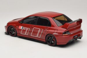 Mitsubishi Lancer Evolution IX MR Fast & Furious Rdeč Ignition Model 1:18 2374 Smola – slika 5 od 6
