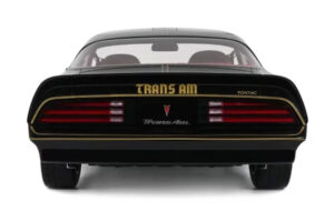 Pontiac Firebird Trans Am Starlight Black Otto 1:12 G098 Smola – slika 5 od 5