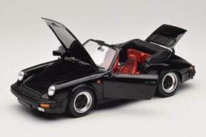 Porsche 911 3.2 Carrera Kabriolet Črn Minichamps 1:18 100063035 Kovina – slika 2 od 8