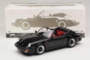 Porsche 911 3.2 Carrera Kabriolet Črn Minichamps 1:18 100063035 Kovina – slika 8 od 8