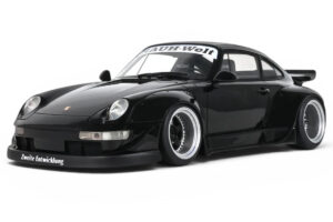 Porsche 911 993 RWB Črn GT Spirit 1:18 GT587 Smola