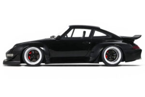 Porsche 911 993 RWB Črn GT Spirit 1:18 GT587 Smola – slika 3 od 5