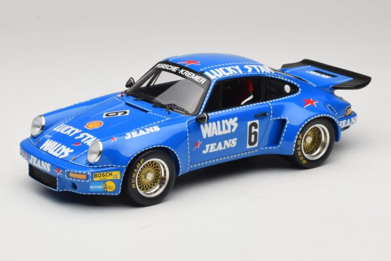 Porsche 911 RSR #6 Wallys Jeans Nurburgring 1974 Spark 1:18 18S088 Smola