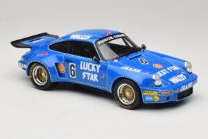 Porsche 911 RSR #6 Wallys Jeans Nurburgring 1974 Spark 1:18 18S088 Smola – slika 4 od 6
