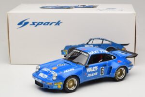 Porsche 911 RSR #6 Wallys Jeans Nurburgring 1974 Spark 1:18 18S088 Smola – slika 6 od 6